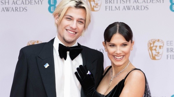 Millie y Jake en los BAFTA 2022. Foto: (Getty)