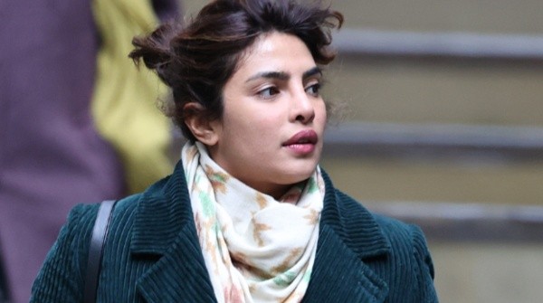 Priyanka en los rodajes de Text for You. Foto: (IMDB)