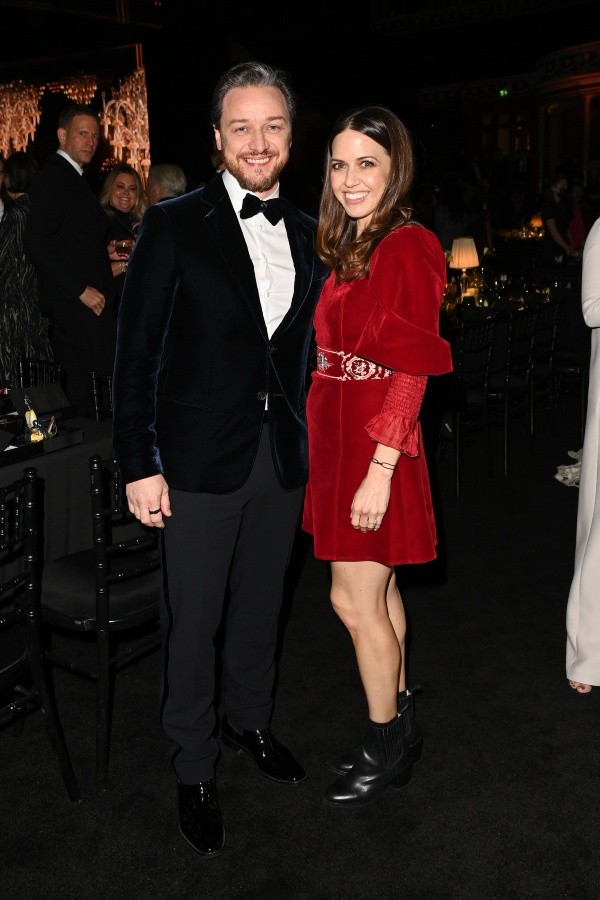 James McAvoy y Lisa Liberati. Foto: (Getty)