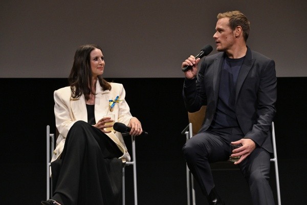 Sam Heughan y Caitriona Balfe. Foto: (Getty)