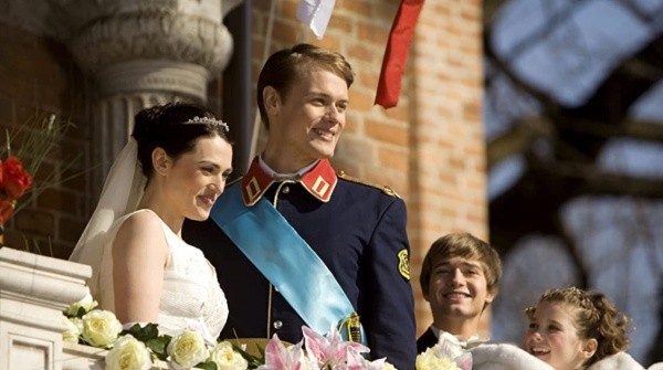 Sam Heughan en A Princess for Christmas. Foto: (IMDB)