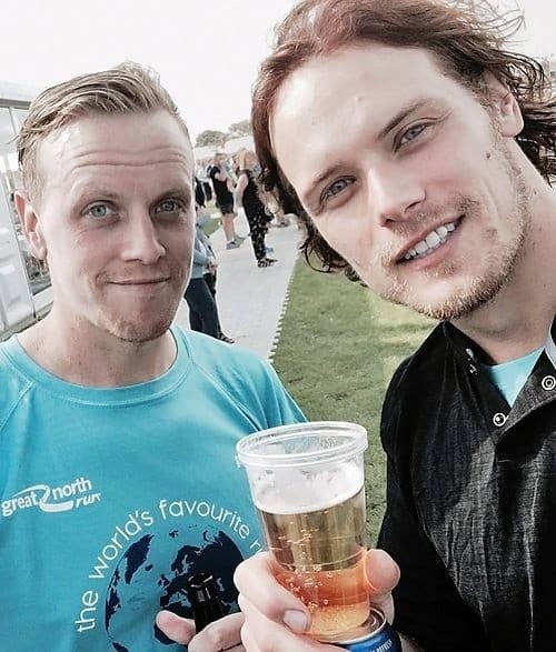 Sam Heughan y su hermano. Foto: (@samheughan)