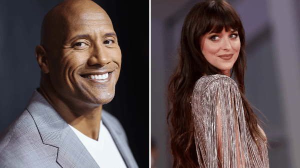 Dwayne Johnson y Dakota Johnson