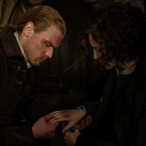 Jamie y Claire. Foto: (Starz)