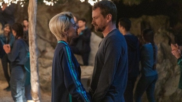 Astrid y Erik, los comandantes de Edén. Foto: (Netflix)