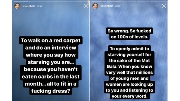 Instagram @lilireinhart