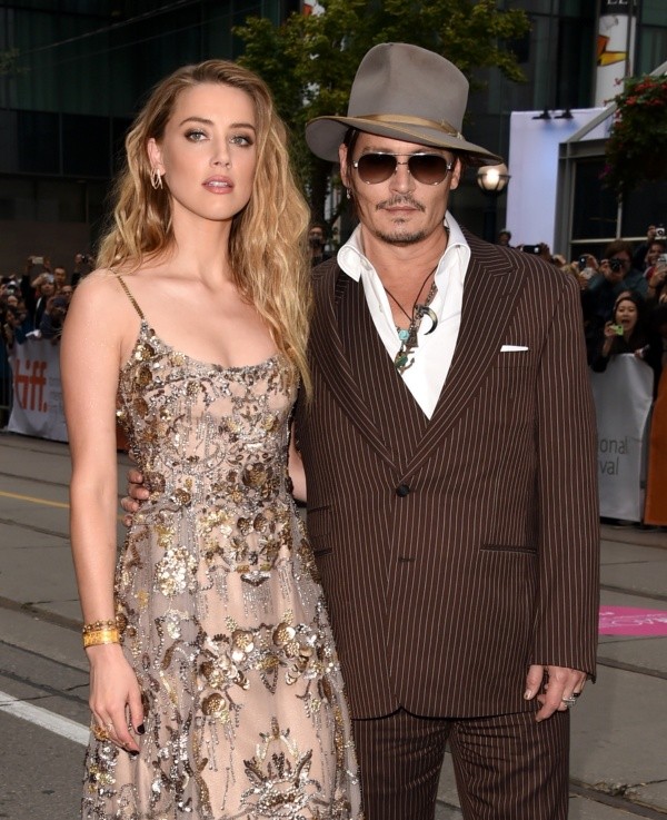 Amber Heard y Johnny Depp 