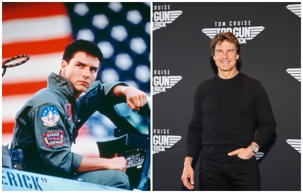 Tom Cruise -Pete Mitchell. Fuente: (Getty images)