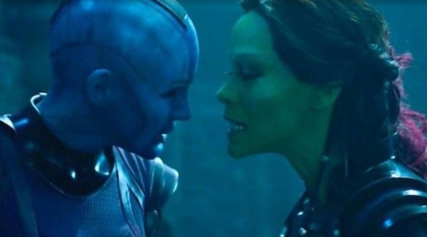 Gamora vs. Nébula. Foto: IMDb.