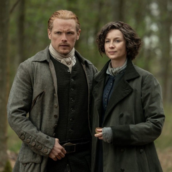 Jamie y Claire. Foto: (Starz)