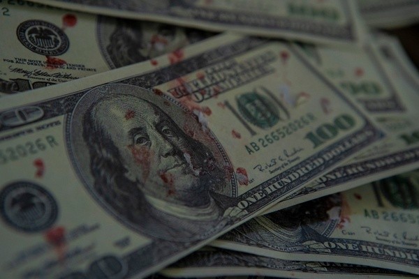 El billete manchado. Foto: Star Distribution.