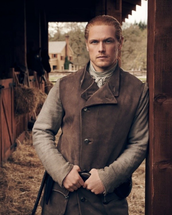 Sam Heughan en la piel de Jamie Fraser. Foto: (Starz)