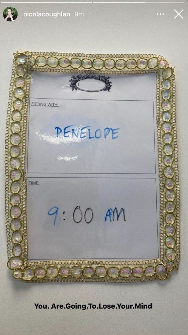 La foto que publicó Nicola Coughlan. 