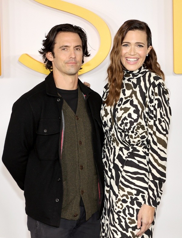 Milo Ventimiglia y Mandy Moore, protagonistas de This Is Us (Getty).