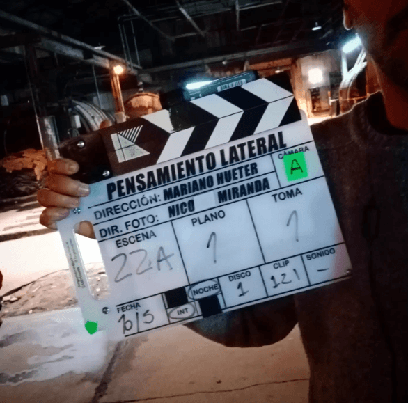 Pensamiento Lateral se está filmando en Buenos Aires (Foto: @marianohueter)