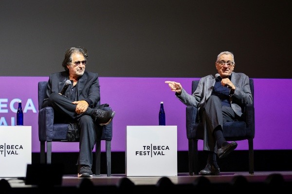 Al Pacino y Robert De Niro en el Festival de Tribeca (Getty). 