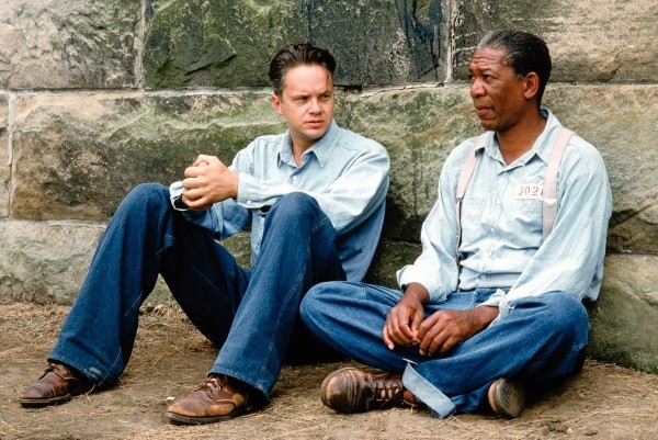 the shawshank redemption morgan freeman tim robbins