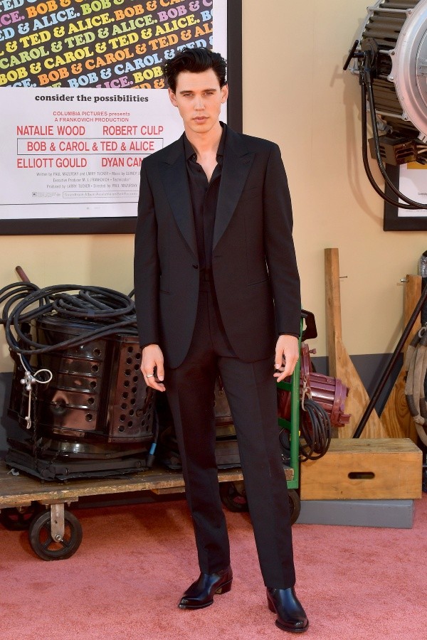 Austin Butler en la premiere de Once Upon a Time in Hollywood (Getty).