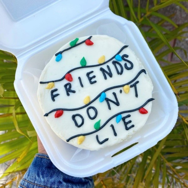 Pastel de Stranger Things (Instagram @borrobakery).