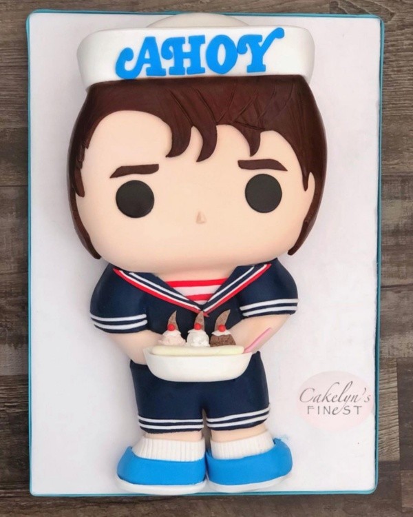 Pastel de Stranger Things (Instagram @joyciecakes).