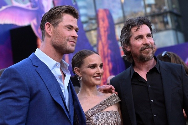 ¿Cómo es la relación de Chris Hemsworth y Natalie Portman? (Getty).