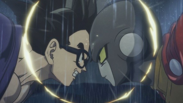 Gohan y un androide. Foto: IMDb.