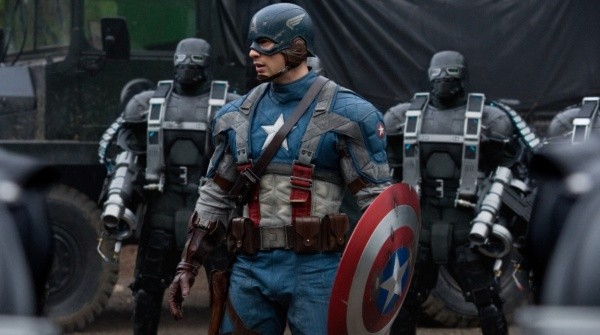 Chris Evans en Capitán América: el primer vengador. Foto: (IMDB)