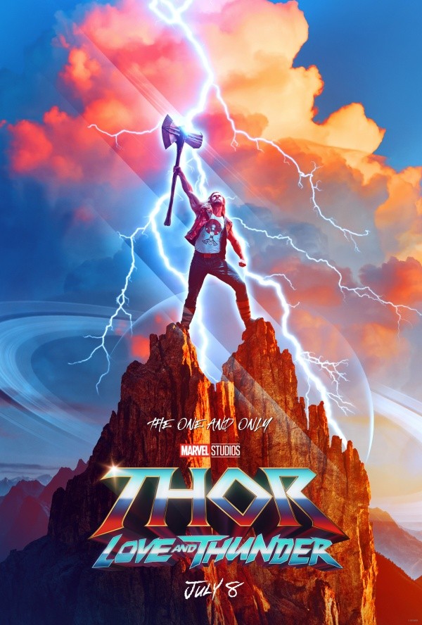 El póster de Thor: Love and Thunder (IMDb).