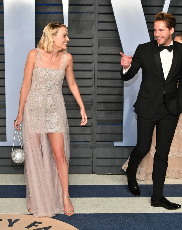 Margot Robbie y Tom Ackerley se casaron en 2016 (Getty).