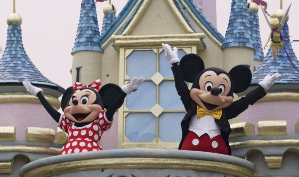 Mickey y Minnie. Foto: Getty.
