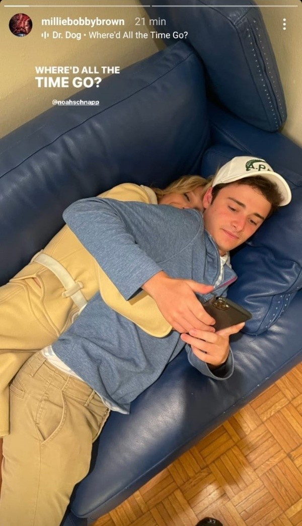 El tierno mensaje de Millie Bobby Brown a Noah Schnapp. 