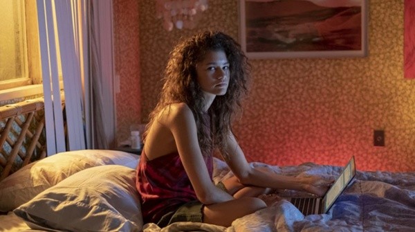 Zendaya en Euphoria. Foto: (IMDB)