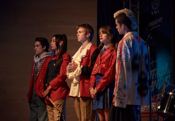 Los protagonistas de Rebelde. Foto: (Netflix)