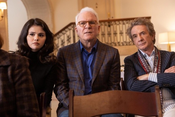 Steve Martin, Martin Short y Selena Gomez protagonizan Only Murders in the Building (Star+).