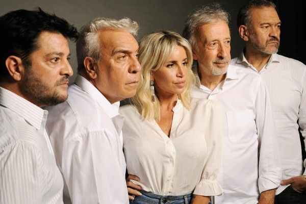 Los protagonistas de Network. Foto: (Gabriel Machado - Prensa)