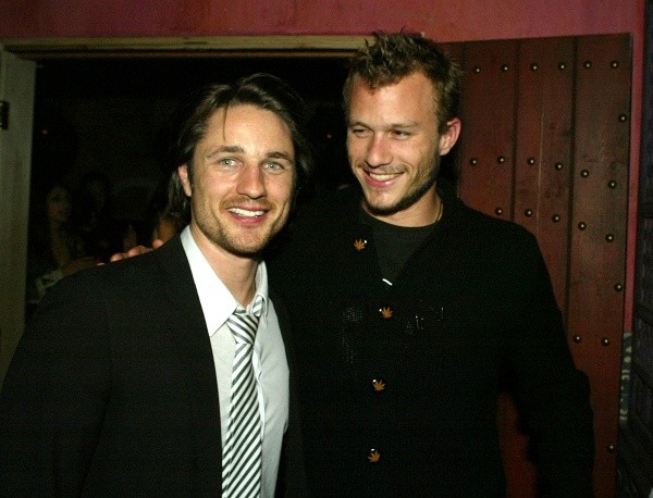 La amistad de Heath Ledger y Martin Henderson de Virgin River (Getty).