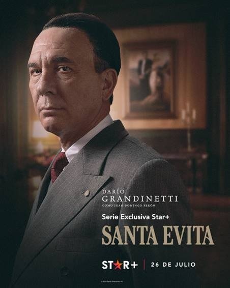 santa evita juan domingo peron dario grandinetti star+