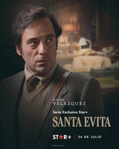 santa evita star+ mariano vazquez diego velazquez