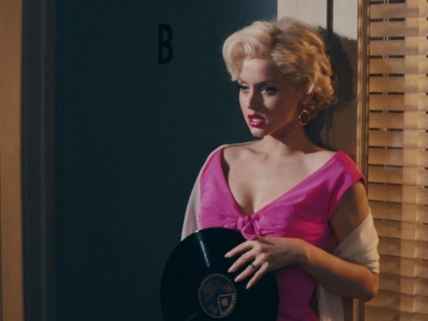 Ana de Armas como Marilyn Monroe para Blonde (Netflix).