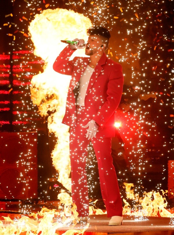 Bad Bunny, uno de los artistas reconocidos en los Latin Grammy de 2021 (Getty).