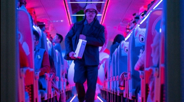 Brad Pitt en Bullet Train. Foto: (IMDB)