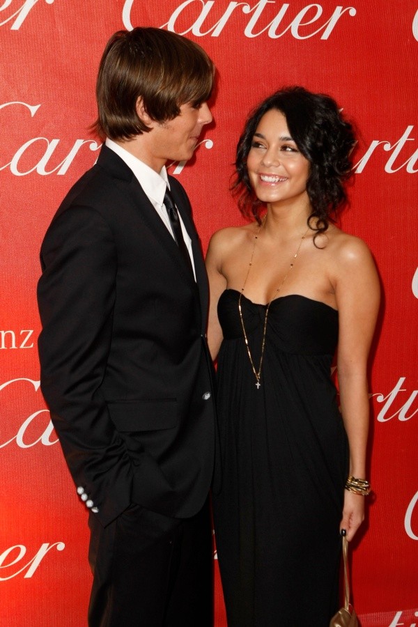 Zac Efron y Vanessa Hudgens en 2007 (Getty).