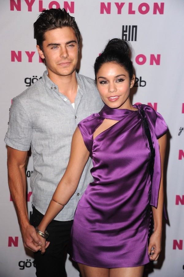 Zac Efron y Vanessa Hudgens en 2010 (Getty).