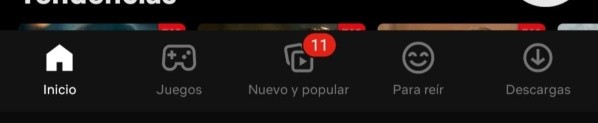 La nueva sección de Netflix. 