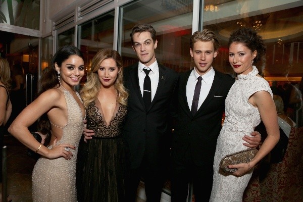 Ashley Tisdale presentó a Austin Butler y Vanessa Hudgens (Getty).