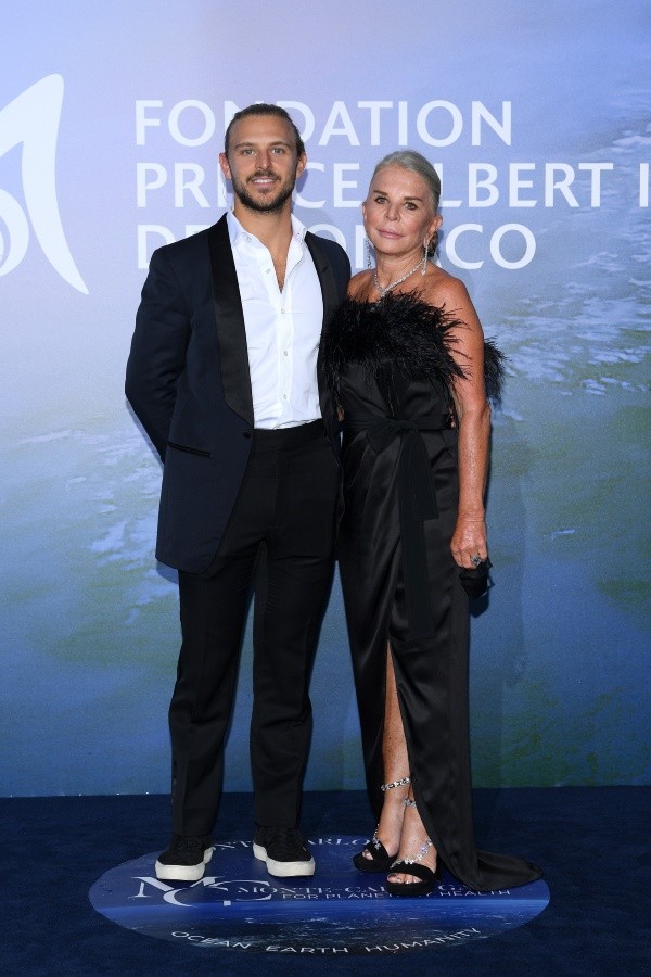 Brandon Green junto a su madre Tina (Getty).