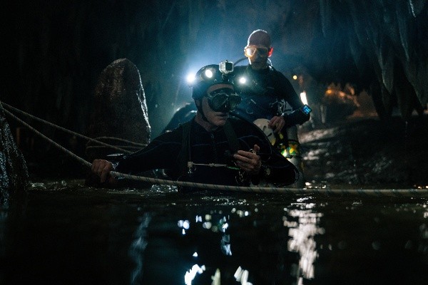 Rescate en una cueva de Tailandia. Foto: (Netflix)
