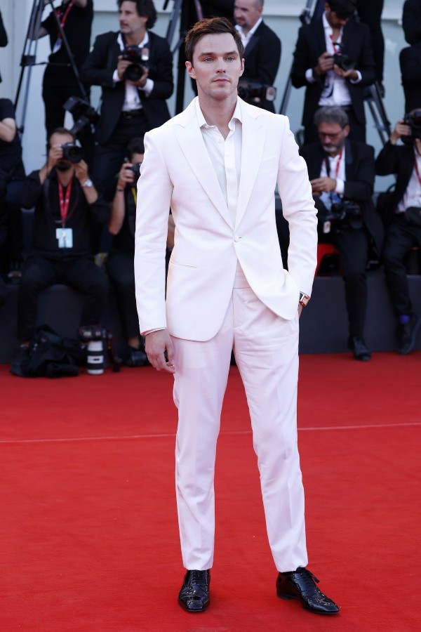 Nicholas Hoult en el Festival de Cine de Venecia (Getty).