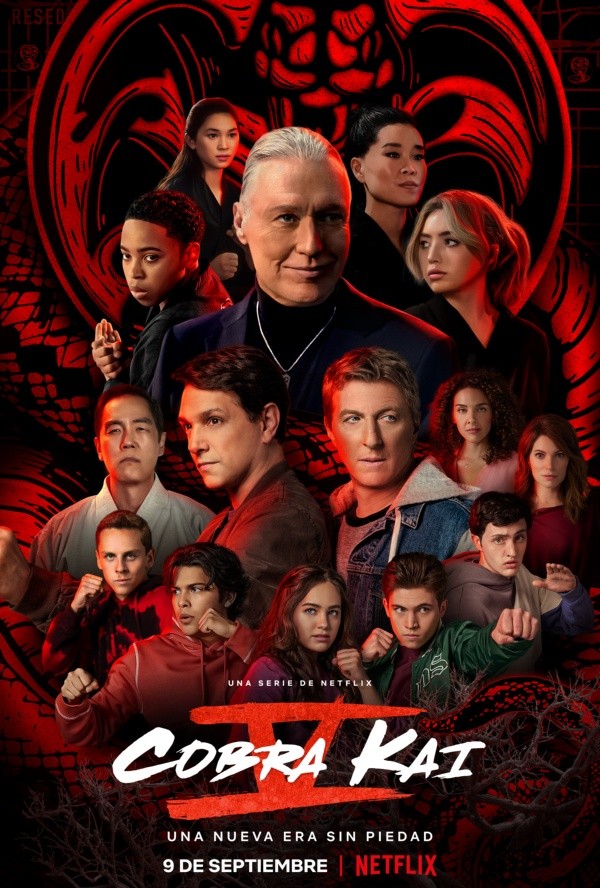 Cobra Kai estrenó su quinta temporada en streaming (Netflix).
