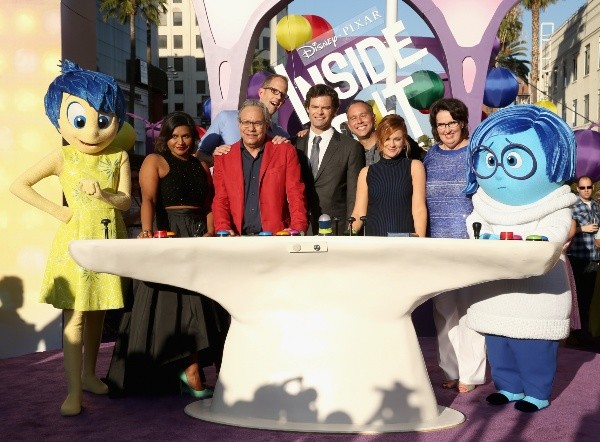 El reparto original de Inside Out (Getty).